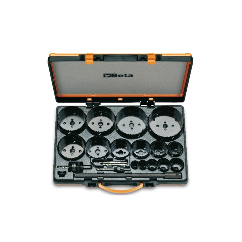 Beta 21-Piece Industrial Holesaw And Accessories Set - 450PR - 450/C21