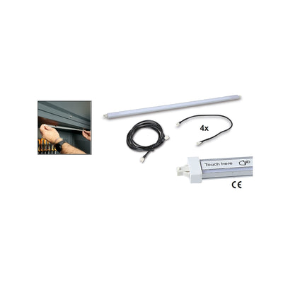Betarsc50 Aluminium Profile Led Strip With Soft Touch Switch 50 Cm - 5000 RSC50/PLEDC-ST - 5000 RSC50 2.0/PLEDC-ST