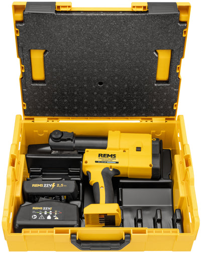 REMS Akku-Press 22V Connected L-Boxx Package – Basic Pack – 576015R220G