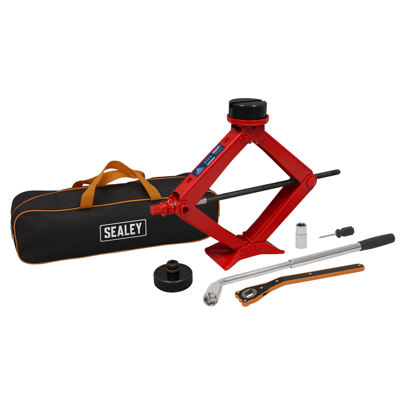 Sealey 59M Heavy-Duty Scissor Jack Kit 2 Tonne - additional view 2