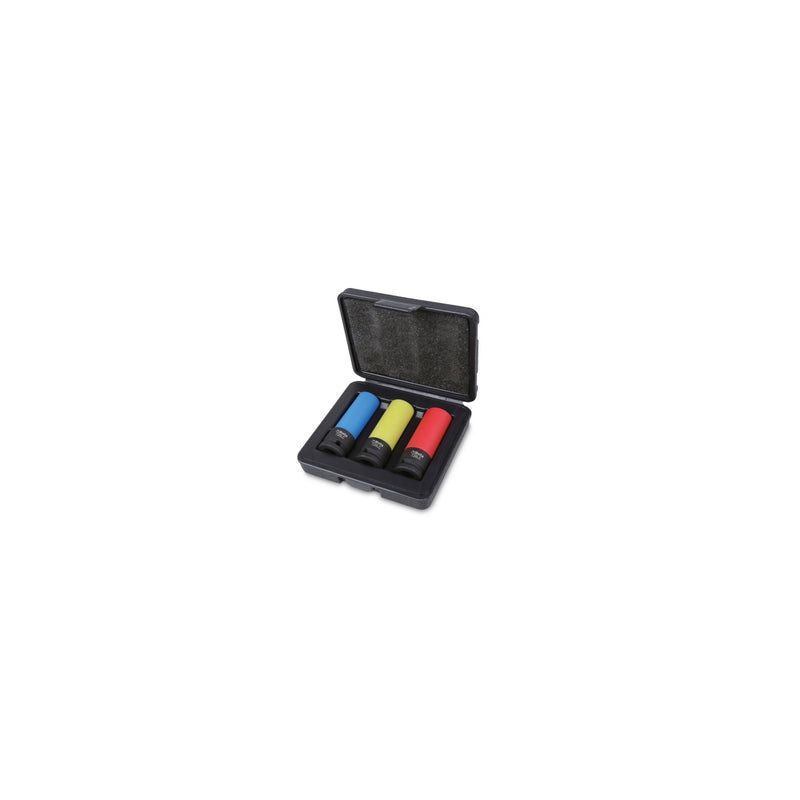 Beta 3 impact sockets for wheel nuts, with polymeric inserts - 720LC/C3