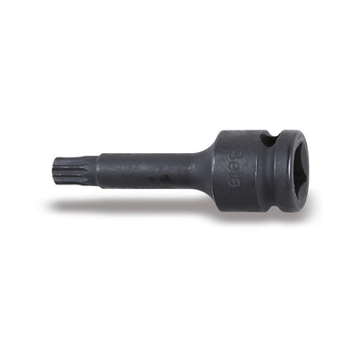 Beta 1/2 Inch Female Square Drive Impact Socket Driver For Xzn Head Screws M16 - 720XZN - 720XZN M16