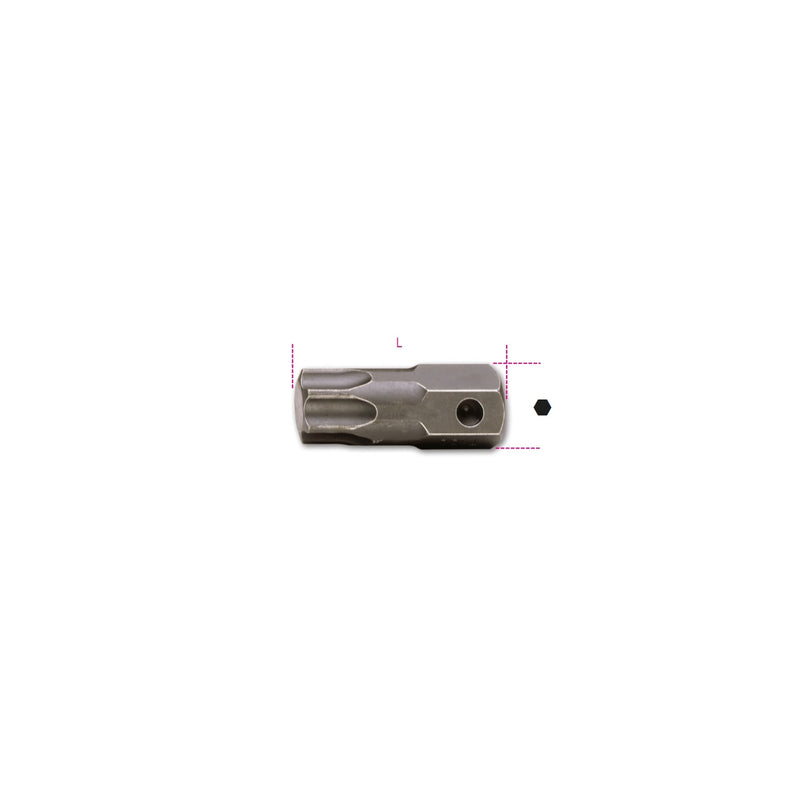 Beta T80 Impact Bit For Torx Head Screws 22 Mm Drive - 727/ES22TX - 727/ES22TX T80