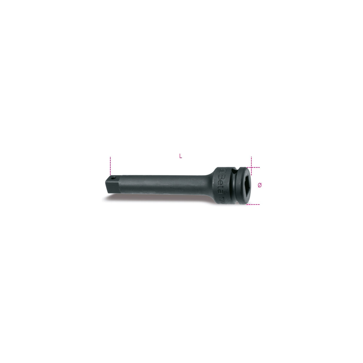 Beta 1In Drive Impact Extension Bar 330 Mm - 729/22