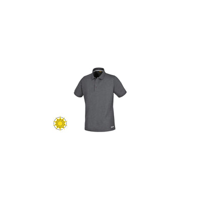 Beta Three-Button Cotton Work Polo Shirt - 7552G S