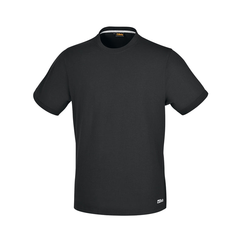 Beta Black Jersey Cotton Work T-Shirt - 7553N M