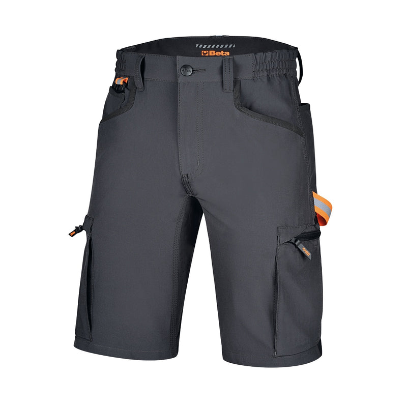 Beta Stretch Work Bermuda Shorts Multipocket Xs - 7571NG - 7571NG XS