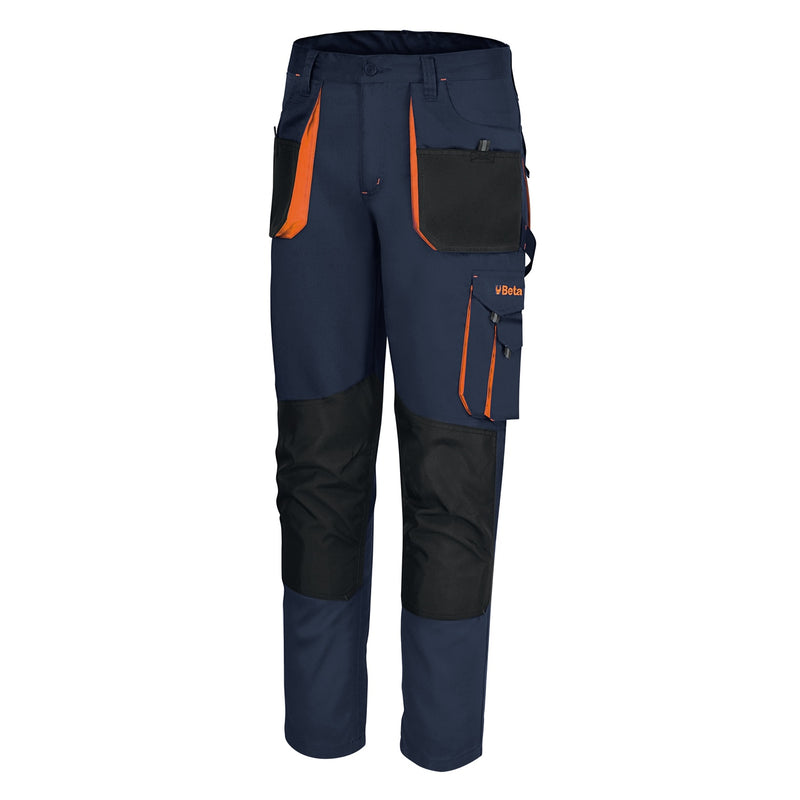 Beta Lightweight Blue Work Trousers Large - 7860B - 7860B L