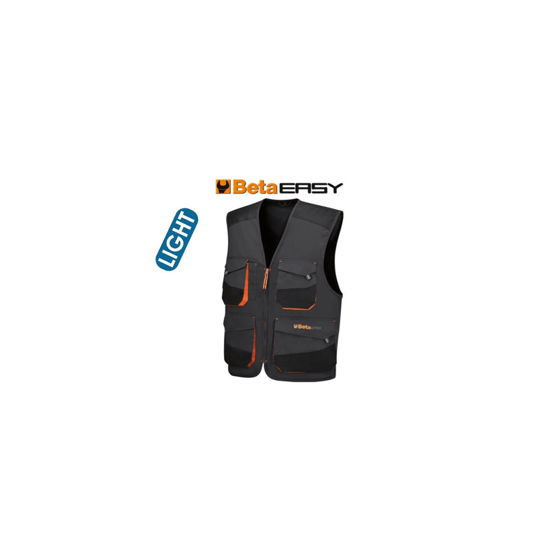 Beta Lightweight Sleeveless Work Jacket Xs - 7867G - 7867G XS