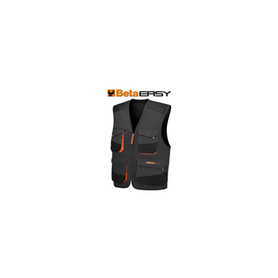 Beta Sleeveless Work Jacket 2Xl Grey - 7907G - 7907G XXL