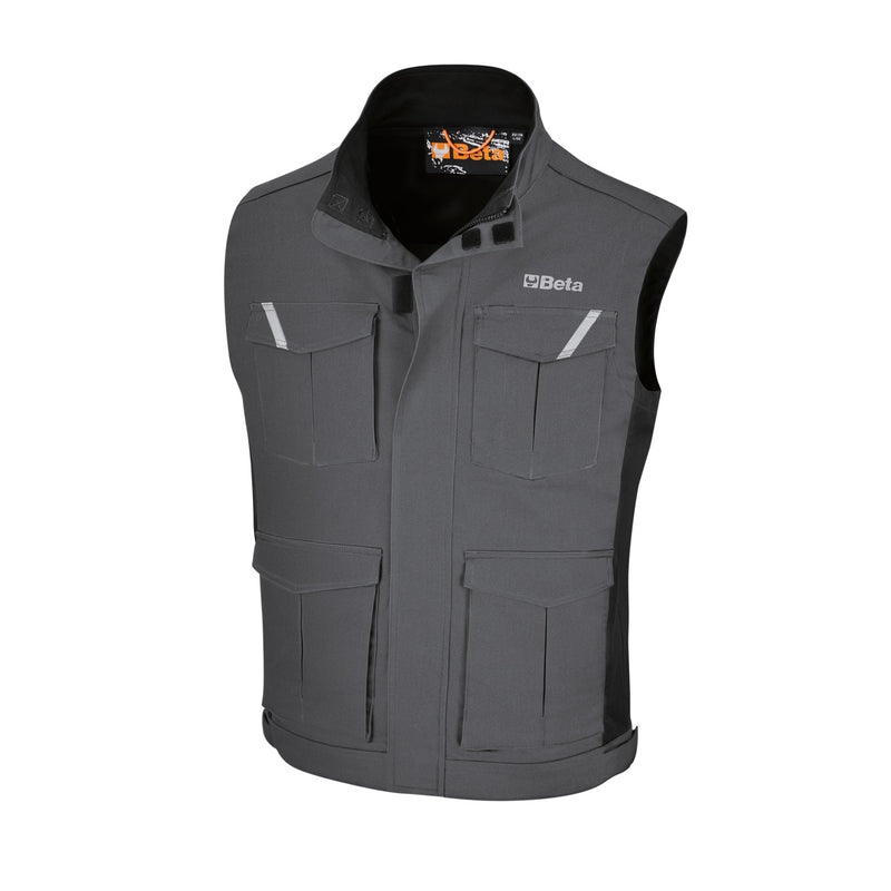 Beta Sleeveless Work Jacket - 7937MG M