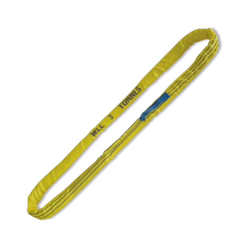 Robur Yellow Lifting Round Sling 3 Tonne 1 M - 8176 - 8176 1-T3