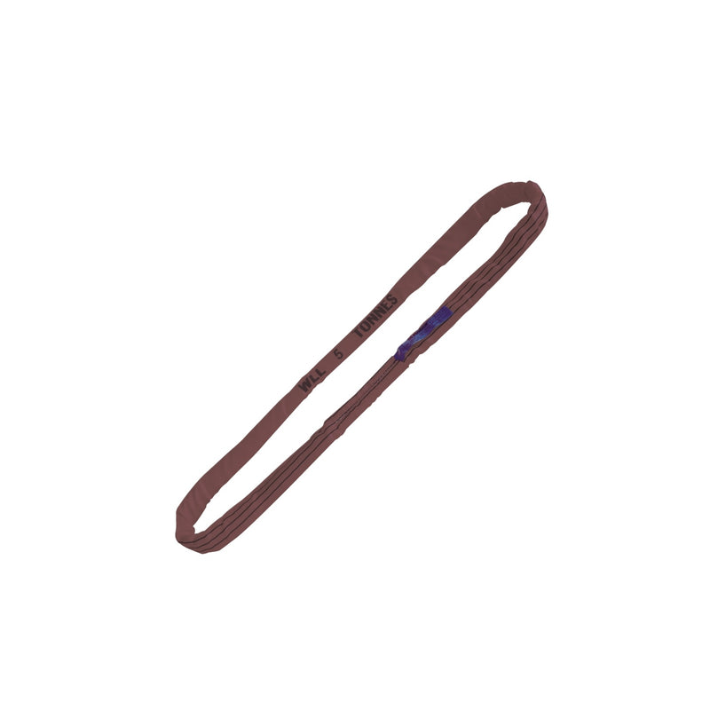 Robur 6 Tonne Brown High-Tenacity Polyester Round Sling - 8179M - 8179M 1,5-T6