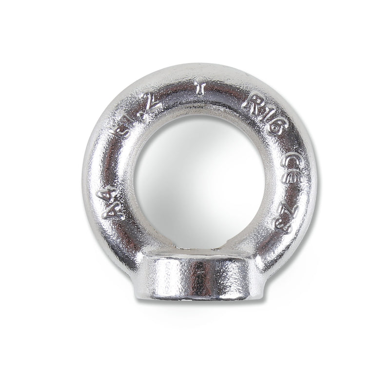 Robur Forged Stainless Steel A4 Lifting Eye Nut M - 8242F M6