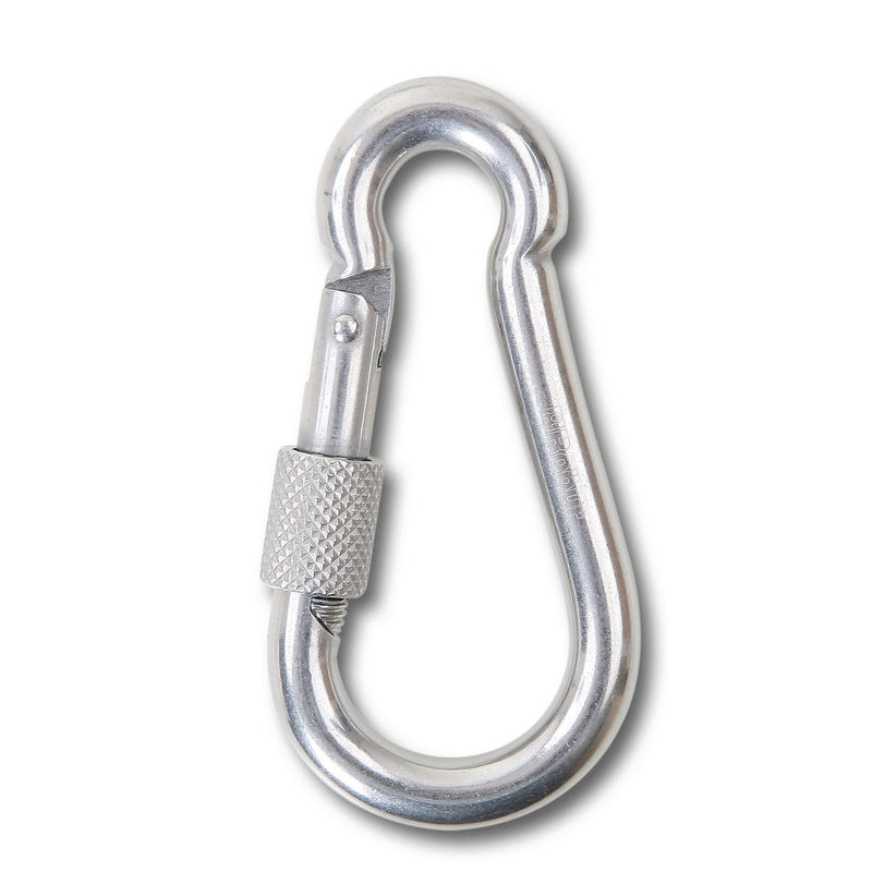 Robur Aisi 316 Carabine Hook With Screw Nut 8 X 80 Mm - 8274G - 8274G 8X80