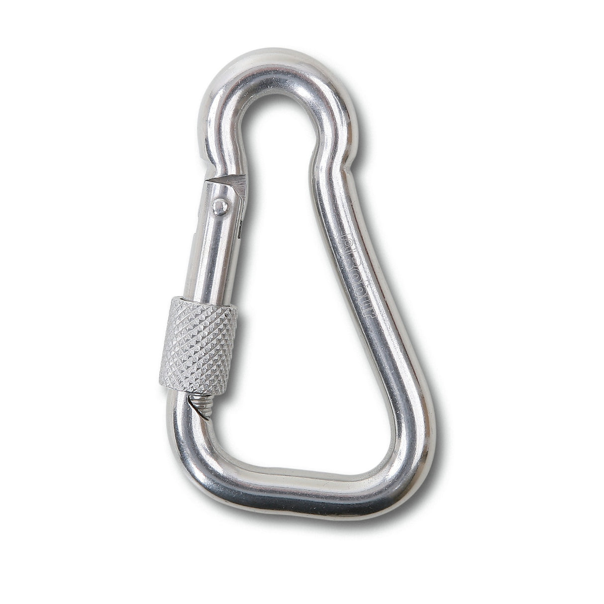 Robur Asymmetric Carabine Hook With Screw Nut Aisi 316 - 8276G 8X80
