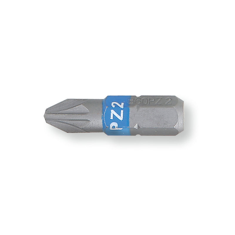 Beta Coloured Pozidriv Supadriv Cross Head Bit Pz1 25 Mm - 860PZ - 860PZ 1