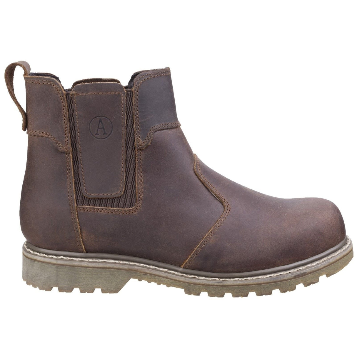 Amblers Abingdon Dealer Boot - Brown Crazy Horse (19518-30238)