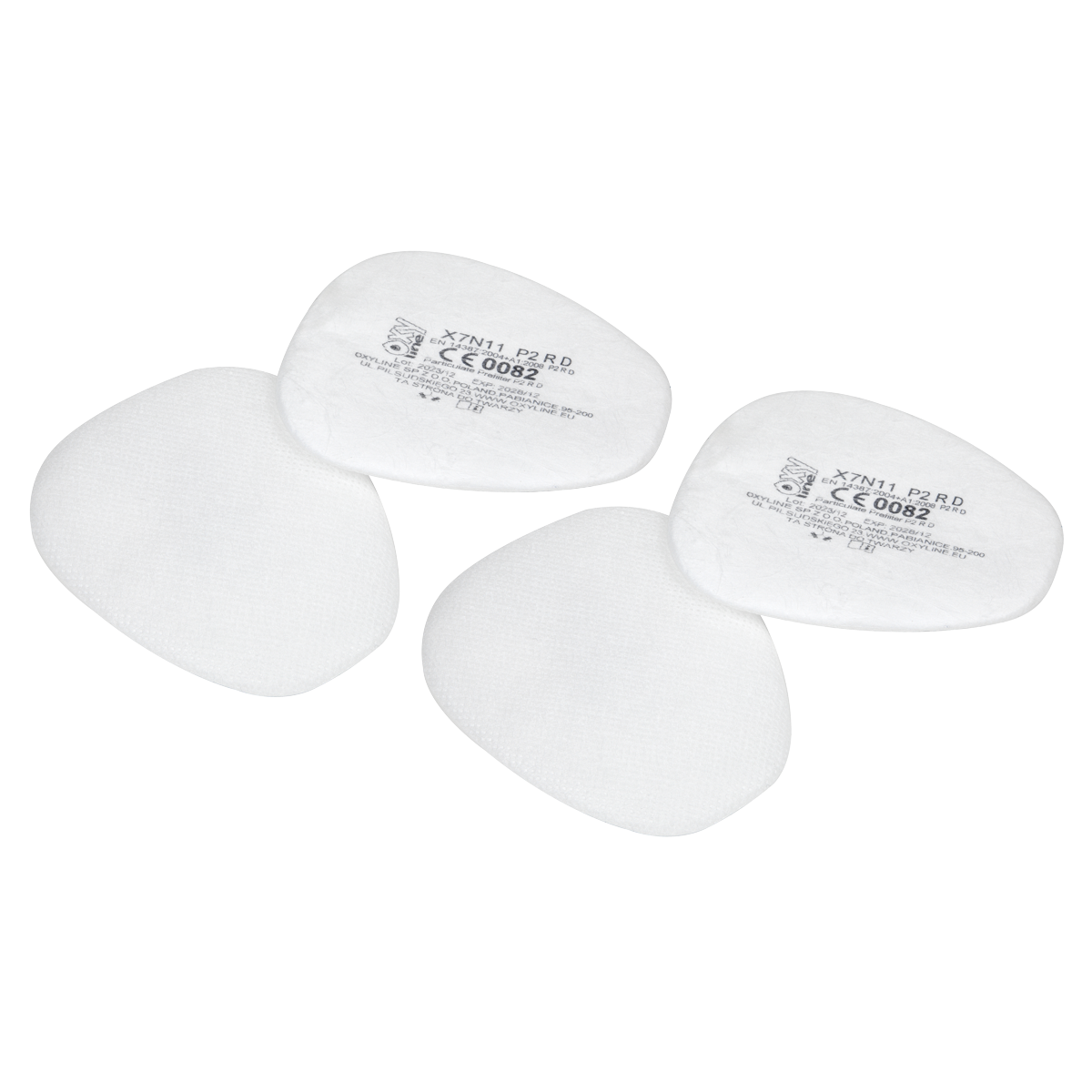 Sealey 9006 P2 R D Particulate Prefilter - Pack of 4