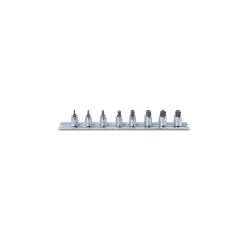 Beta Hexagon Socket Driver Set 1/4 Inch Female Drive 3-10 Mm - 900ME - 900ME/SB8