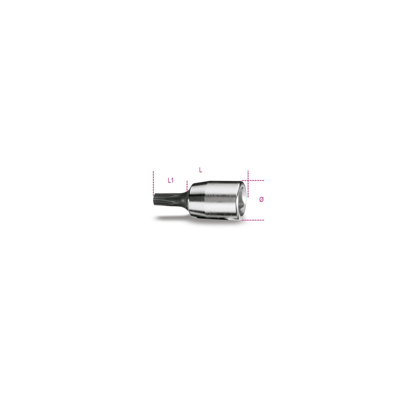 Beta 1/4 Inch Socket Driver For 5-Star Head Screws Pt20 - 900PT - 900PT 20