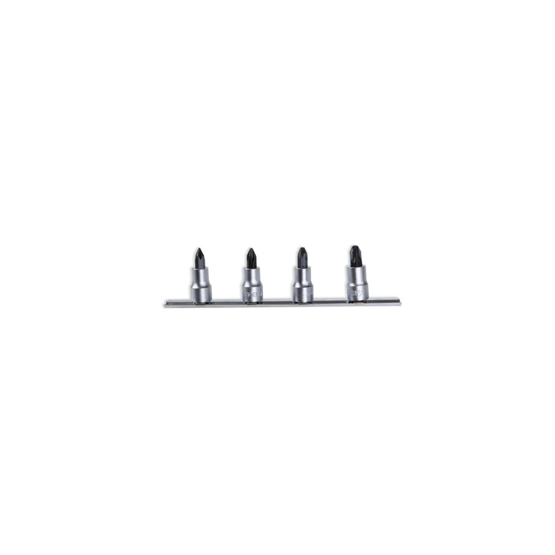 Beta Phillips Socket Driver Set 3/8 Inch Female Drive Ph2-Ph4 - 910PH - 910PH/SB4
