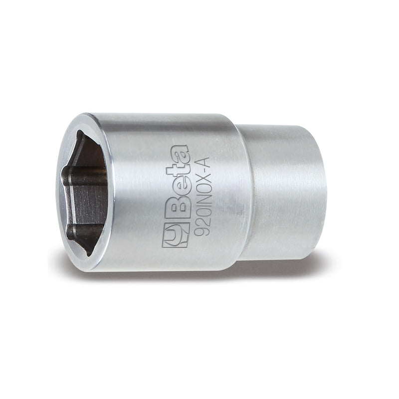 Betainox 8 Mm Stainless Steel Hexagon Hand Socket 1/2 Inch Female Drive - 920INOX-A - 920INOX-A 8