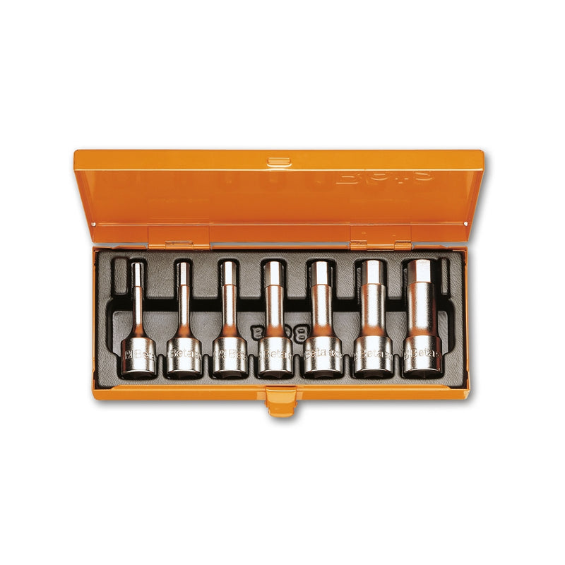 Beta 7-Piece 1/2In Socket Driver Set For Hexagon Screws In Case - 920ME - 920ME/C7