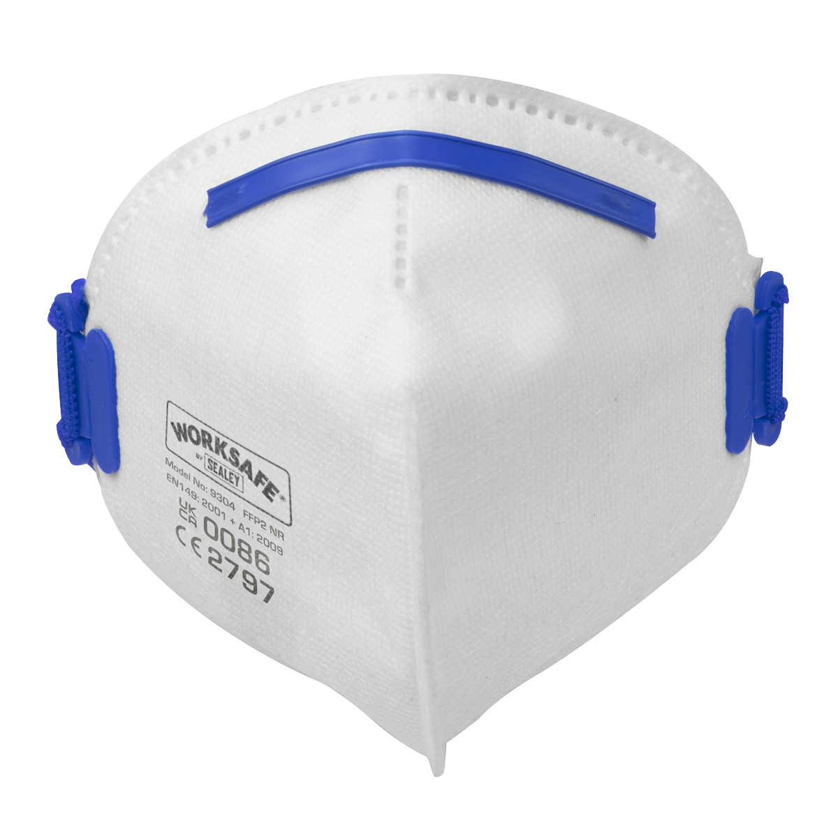 Sealey 9304/10 Worksafe® Fold Flat Mask FFP2 - Pack of 10 - additional view 2