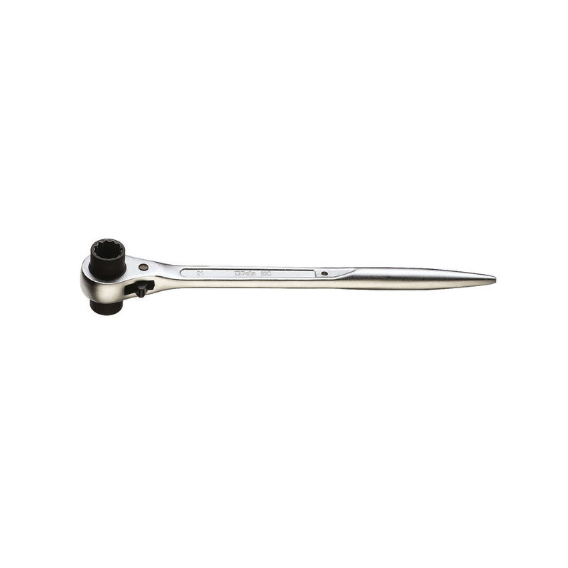 Beta Ratcheting Double-Ended Offset Ring Wrench For Scaffolding Bolts 21 X 22 Mm - 93C - 93C 21X22