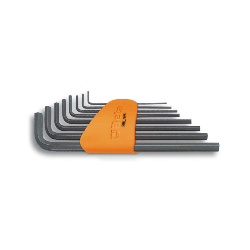 Beta 8-Piece Long Offset Hexagon Key Wrench Set With Support 2.5-10 Mm - 96L - 96L/SC8