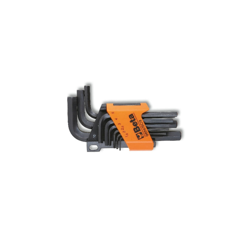 Beta 9-Piece Offset Hexagon Key Wrench Set With Support 1.5-10 Mm - 96N - 96N/SC9