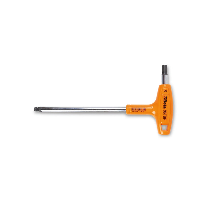 Beta Ball Head Offset Hexagon Key Wrench 2.5 Mm With High Torque Handle - 96TBP - 96TBP 2,5