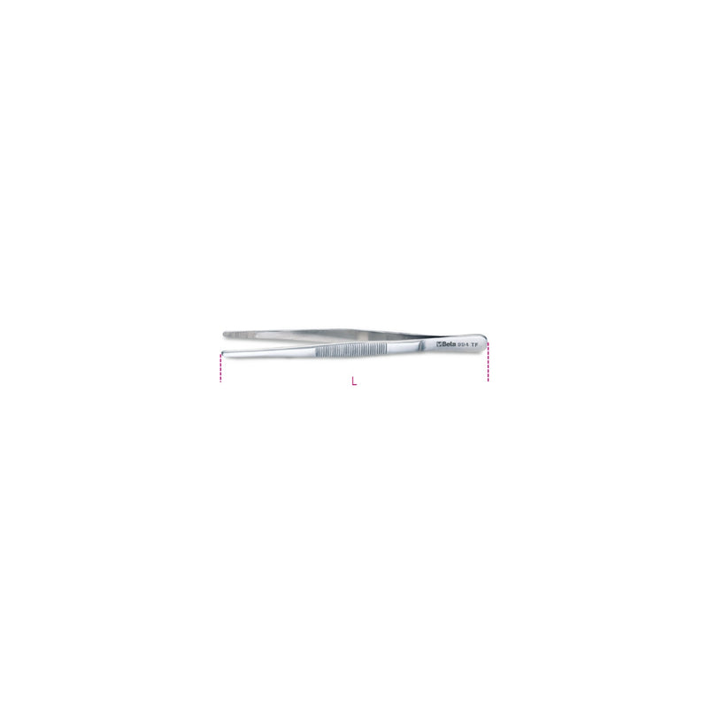 Beta Spring Tweezers With Large Round Noses - 994TF