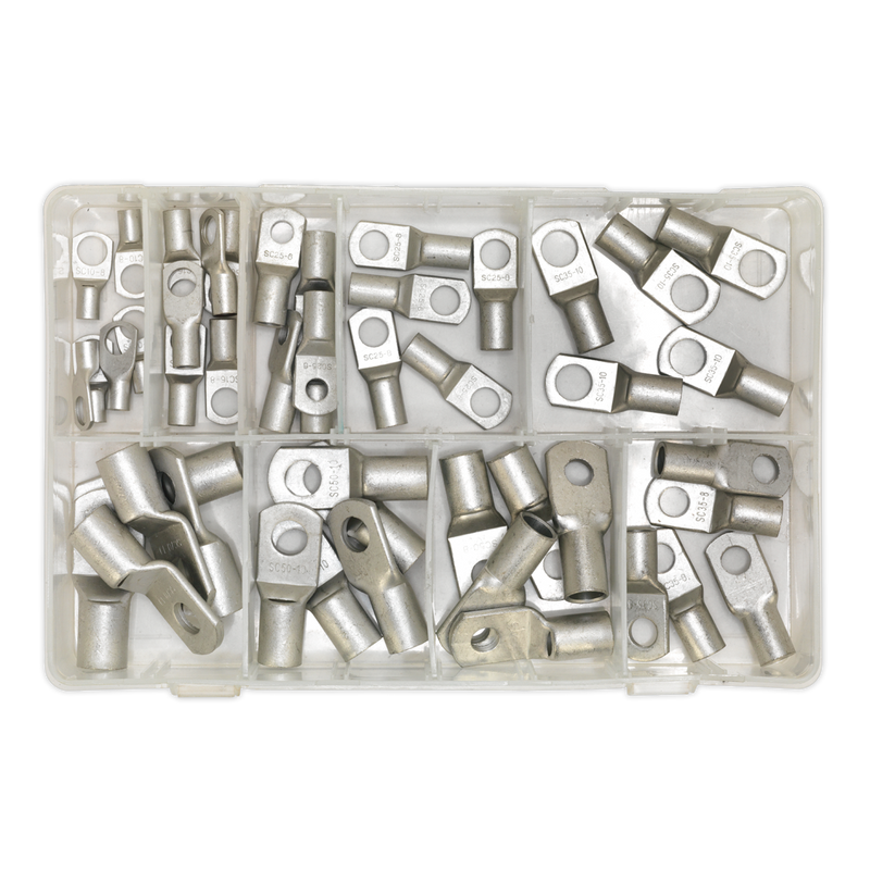 Sealey AB016CT Copper Lug Terminal Assortment 52pc - additional view 4
