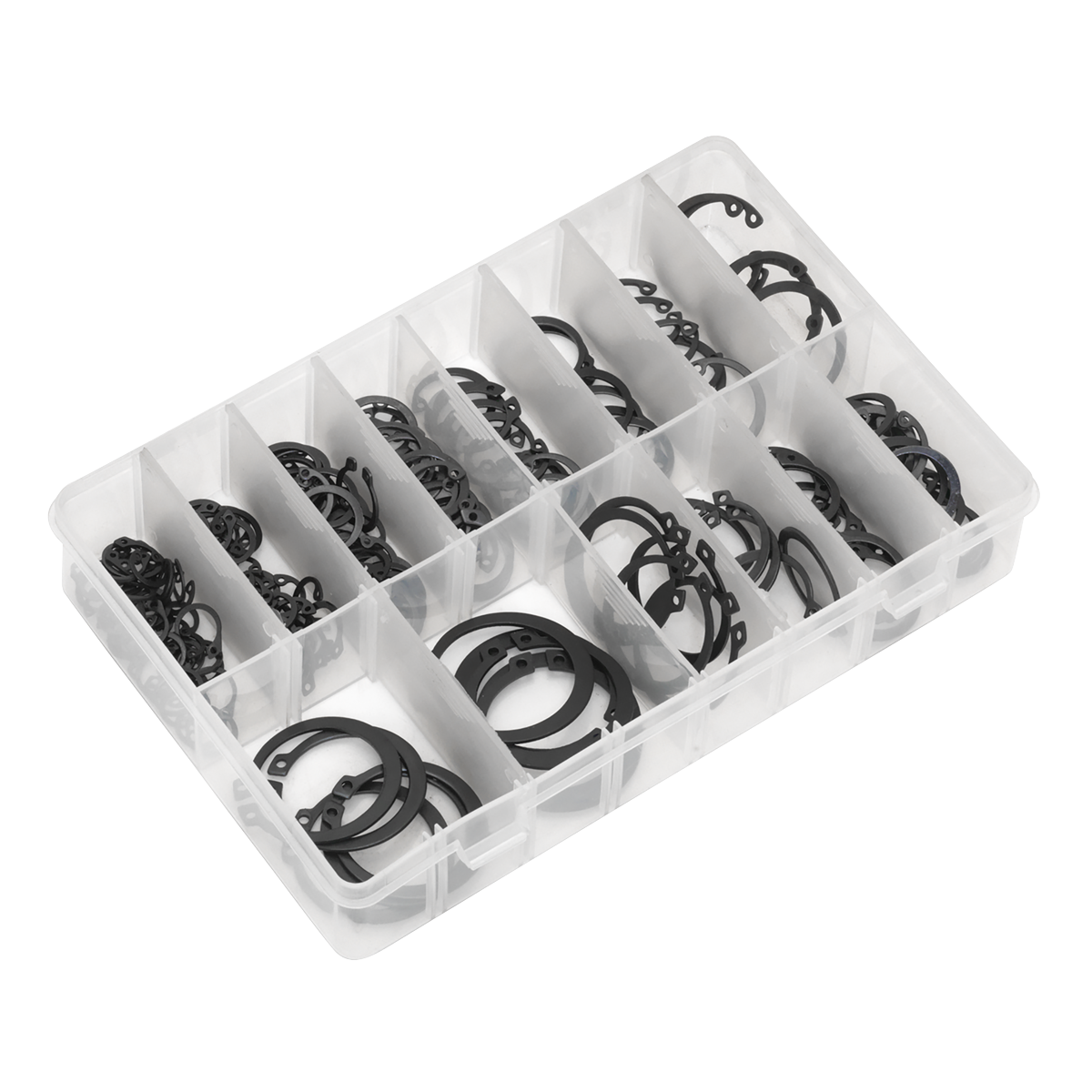 Sealey AB017CC Circlip Assortment Internal & External 200pc - additional view 4