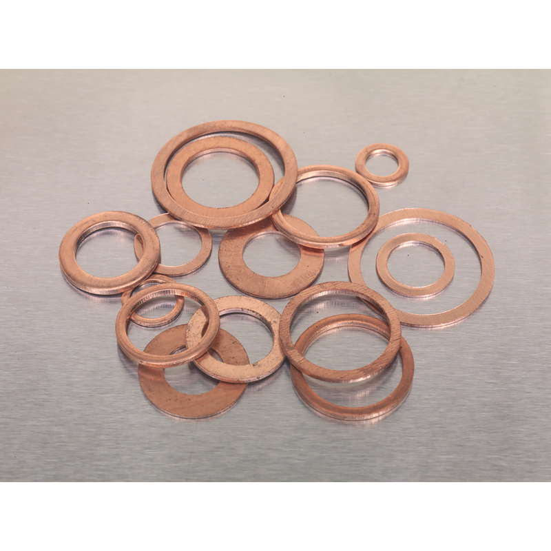 Sealey AB027CW Diesel Injector Copper Washer Assortment 250pc - additional view 7