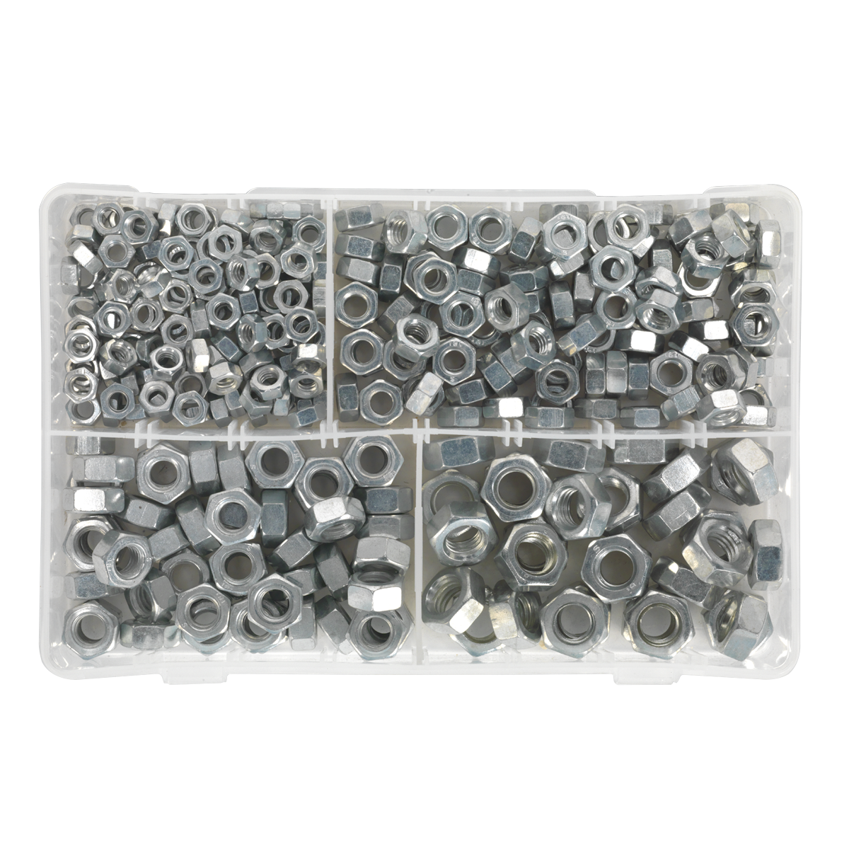 Sealey AB030SN Steel Nut Assortment 1/4"-1/2"UNC 320pc - additional view 7