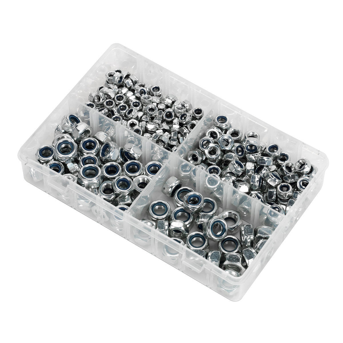 Sealey AB032LN Nylon Locknut Assortment M6-M12 300pc - additional view 5