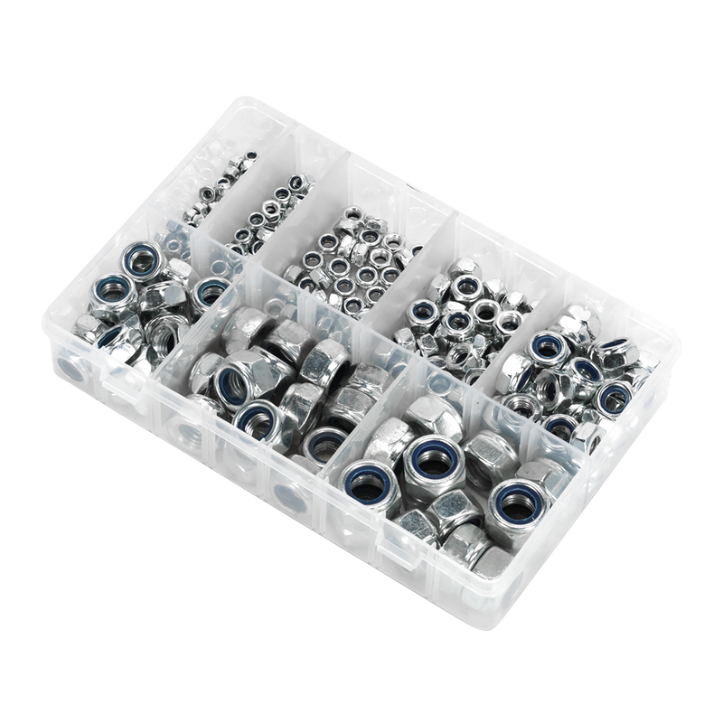 Sealey AB033LN Nylon Locknut Assortment M4-M16 255pc - additional view 5