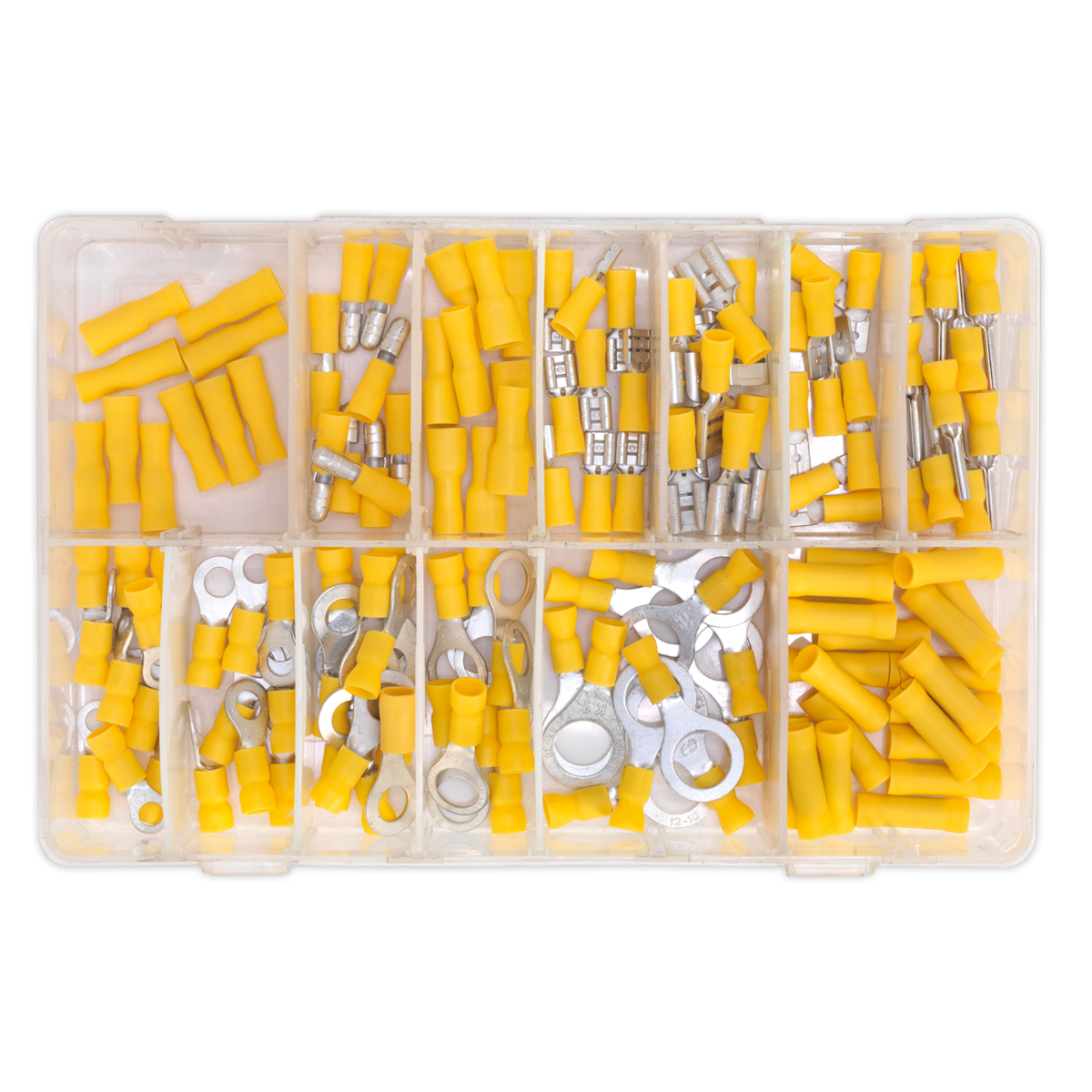 Sealey AB041YT Crimp Terminal Assortment 140pc - Yellow - additional view 3