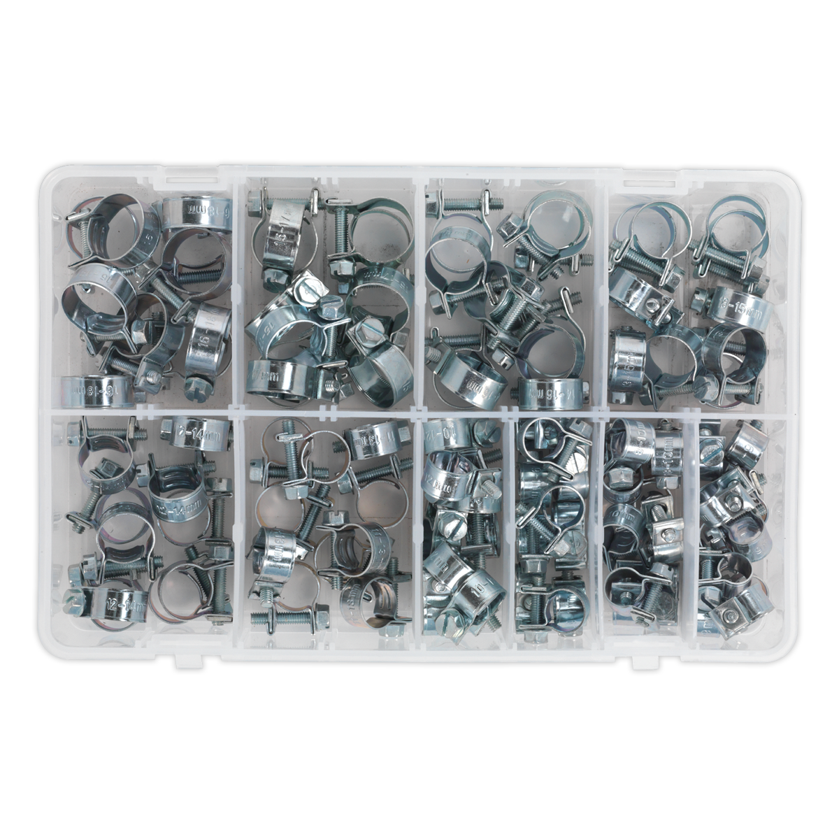 Sealey AB042MH Mini Hose Clip Assortment 100pc - additional view 4