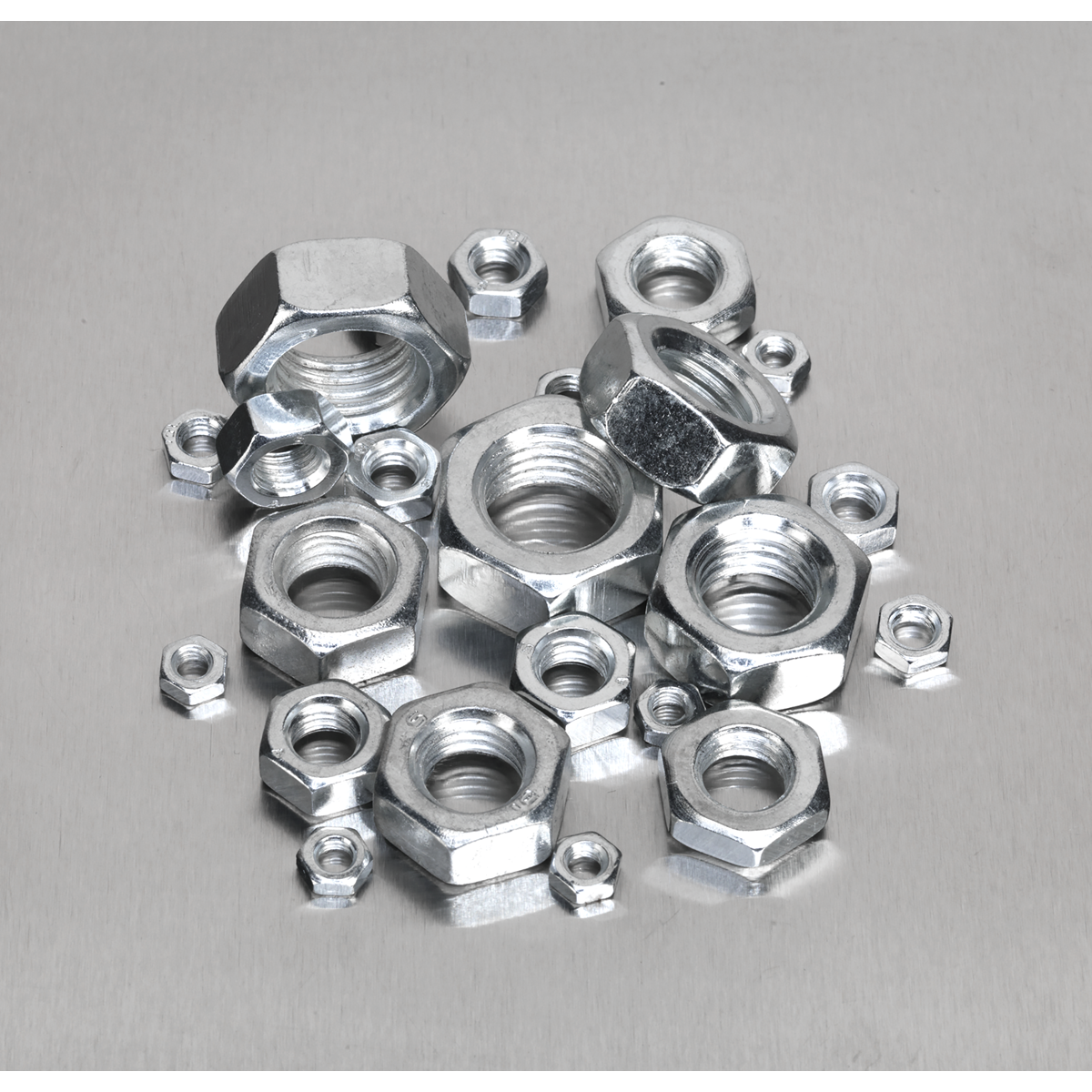 Sealey AB046SN Steel Nut Assortment 255pc M4-M16 Metric - additional view 6