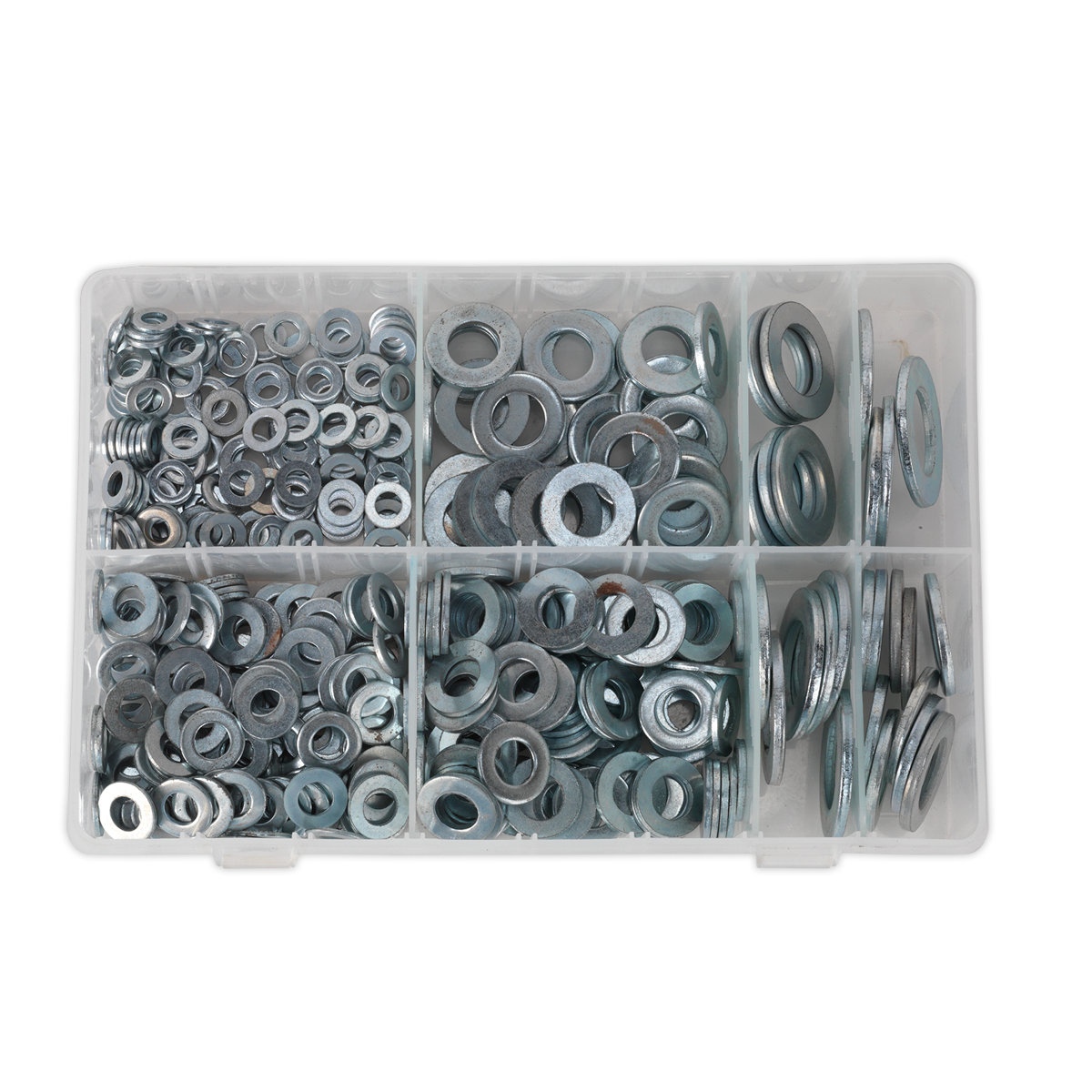 Sealey AB056WC Flat Washer Assortment M6-M24 Form C 495pc - additional view 5