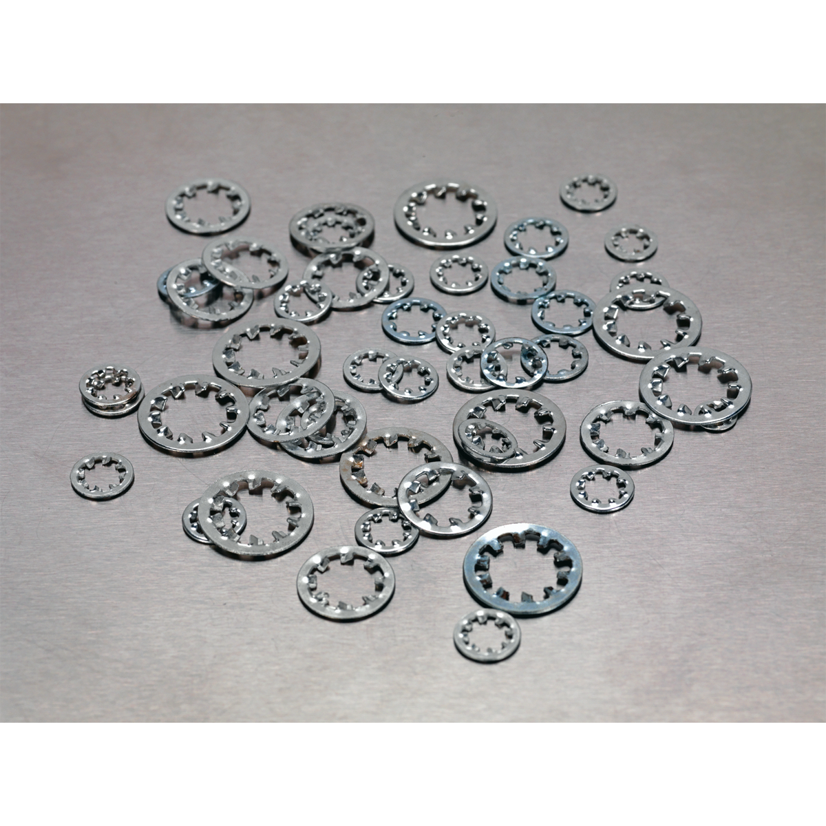 Sealey AB057LW Internal Serrated Lock Washer Assortment M5-M10 1000pc - additional view 2