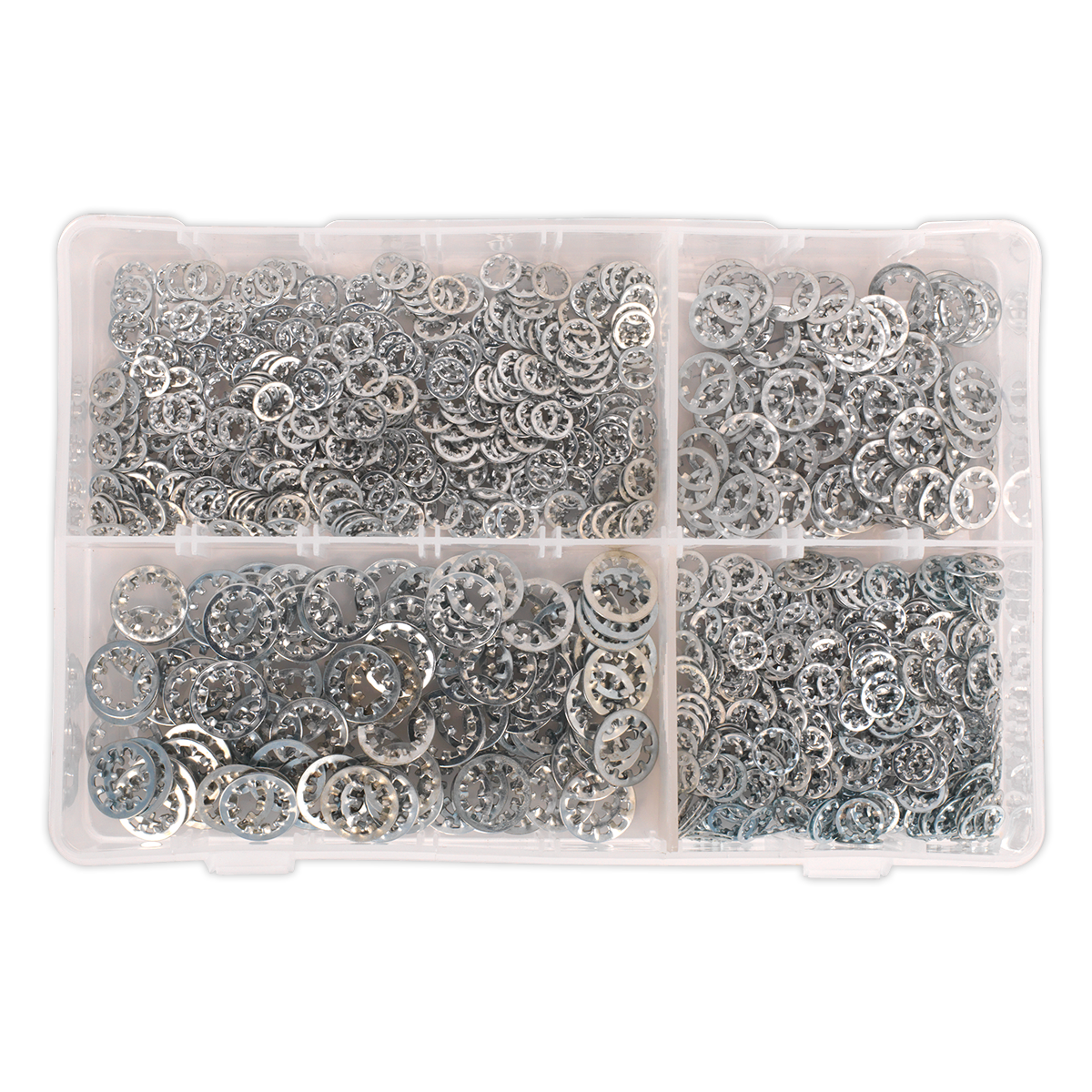 Sealey AB057LW Internal Serrated Lock Washer Assortment M5-M10 1000pc - additional view 5