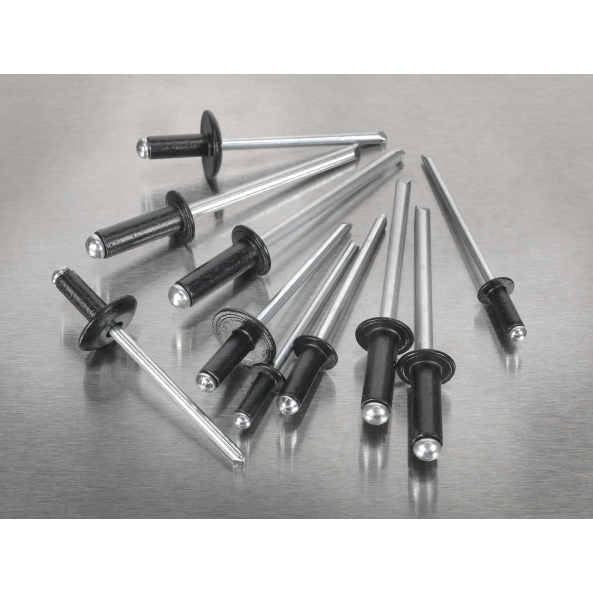 Sealey AB074BR Black Anodised Rivet Assortment 200pc - additional view 6