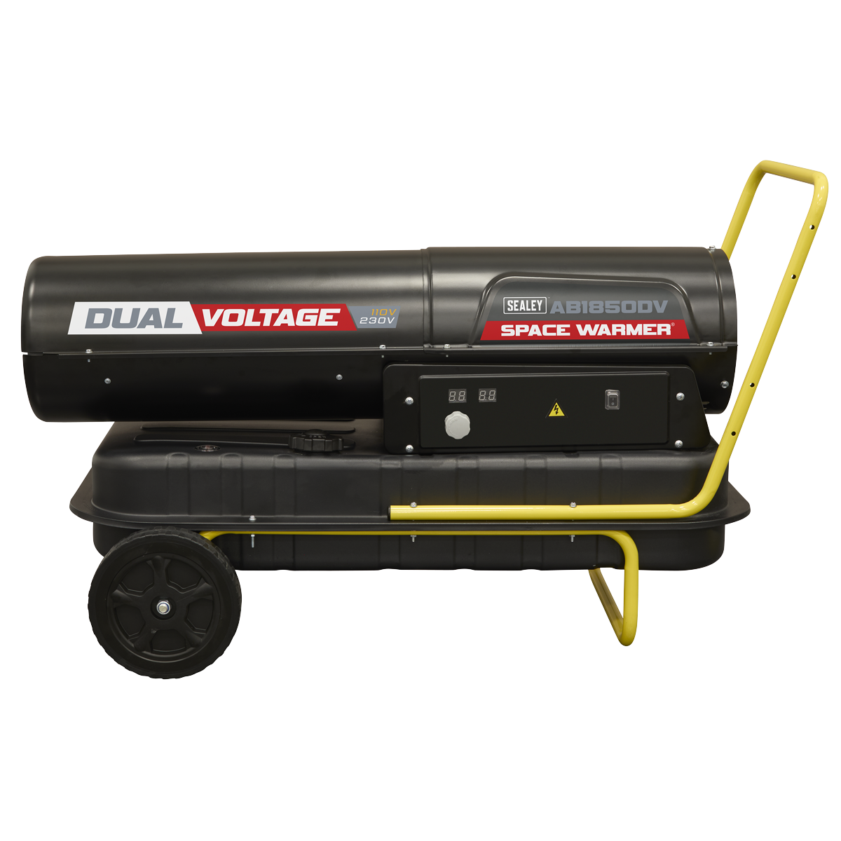 Sealey AB1850DV Dual Voltage Space Warmer® Kerosene/Diesel Heater with Wheels 185,000Btu/hr(55kW) - additional view 15