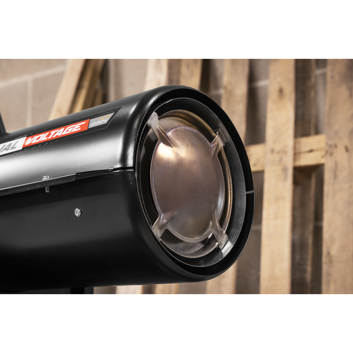 Sealey AB500DV Dual Voltage Kerosene/Diesel Space Warmer® Heater with Wheels 50,000Btu/hr - additional view 10