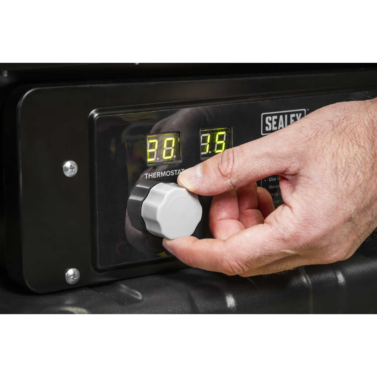Sealey AB500DV Dual Voltage Kerosene/Diesel Space Warmer® Heater with Wheels 50,000Btu/hr - additional view 9